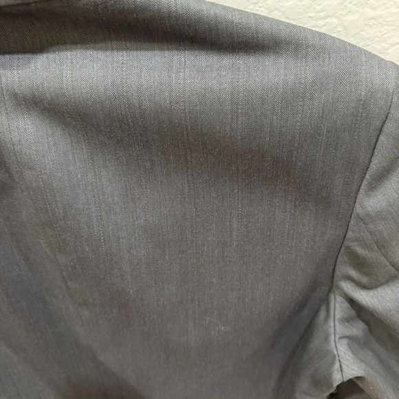 Hardwick Clothes Mens 42L Grey Pinstripe Suit Jacket Blazer Crafted‎ in USA - Picture 8 of 15